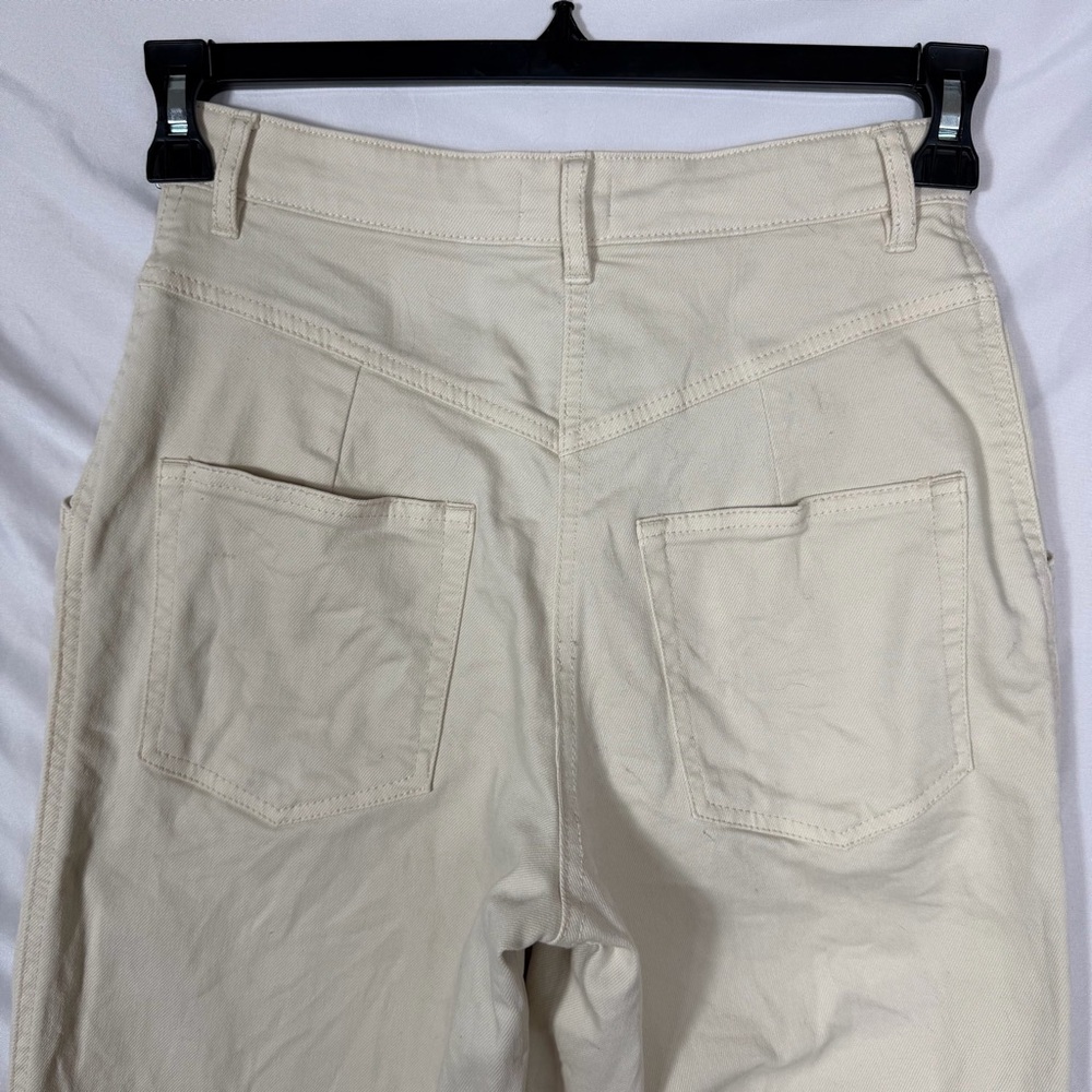 Aritzia Wilfred Free “Archer Pant” High Rise Utility Pants. Size 0. In Birch Hue - Picture 16 of 16